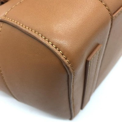RALPH LAUREN RICKY 33 HANDBAG SHOULDER BAG 2WAY SOFT LEATHER BROWN AUTH USED