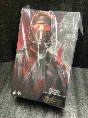 HOT TOYS STAR-LORD AVENGERS INFINITY WAR 1/6 SCALE FIGURE MMS539 MINT