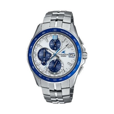 CASIO OCEANUS MANTA OCW-S7000D-7AJF WHITE DIAL SOLAR RADIO WATCH NEW JAPAN