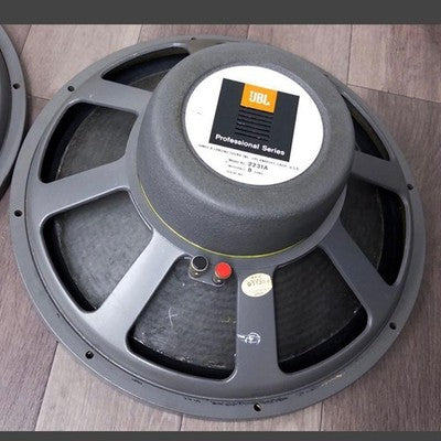 JBL 2231A 38CM CONE WOOFERS PAIR WORKING & TESTED JP