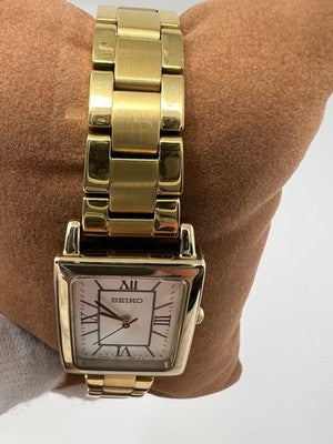 SEIKO SPICK SPAN HIROB EXCLUSIVE WATCH SZPW107 GOLD JAPAN LIMITED RARE