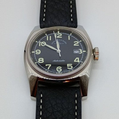 ZENO RETRO CARRE AUTOMATIC 3 - STAINLESS STEEL CASE - UNUSED - WITH BOX & PAPERS