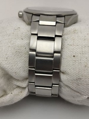 SEIKO BRIGHTZ SAGA099 8B43-0AF0 SOLAR RADIO BROWN CHECKER DIAL MENS WATCH