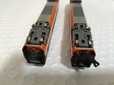 KATO N-GAUGE TGV 10-198 10-199 FULL FORMATION SET FROM JAPAN AS IS