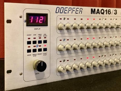 DOEPFER MAQ 16/3 MIDI ANALOG SEQUENCER - W/ JAPANESE MANUAL