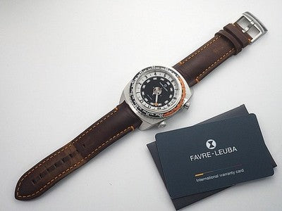 FAVRE-LEUBA RAIDER HARPOON 46 00.10101.08.13.44 SS AUTOMATIC WATCH USED AUTH