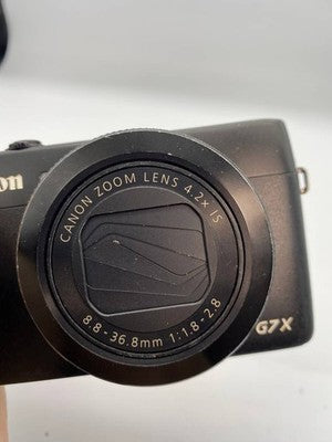 CANON POWERSHOT G7 X DIGITAL CAMERA 20.2MP ACCESSORIES CANON BLACK