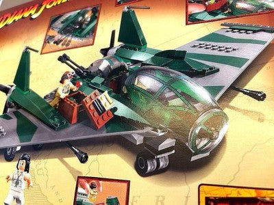 LEGO 7683 INDIANA JONES FIGHT ON THE FLYING WING SEALED RETIRED RARE NEW SET