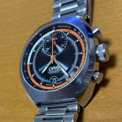 ORIS CHRONORIS 7564 ETA7750 AUTOMATIC CHRONOGRAPH RACING WATCH 40MM BOXED