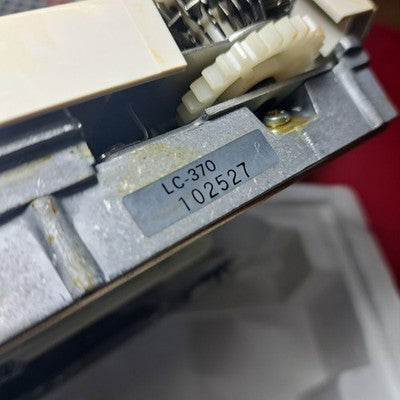 SILVER REED LC-370 LACE CARRIAGE KNITTING MACHINE WEIGHTS MANUAL CARDS CAMS