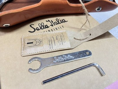 Selle Italia MITICA Brown Leather Saddle - Unused w/ Box Rare Vintage Classic