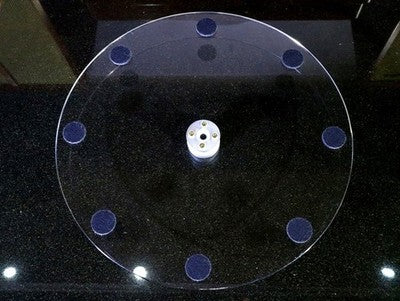 LUXMAN DP-1 DISC PAD WITH ORIGINAL BOX TURNTABLE PARTS RECORD PLAYER