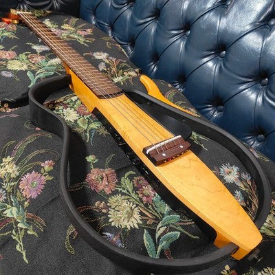 YAMAHA SLG-100S SILENT GUITAR STEEL STRING TRAVEL ACOUSTIC ELECTRIC BLACK
