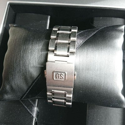 GRAND SEIKO SBGX267 MEN'S WRISTWATCH TITANIUM QUARTZ SILVER ROUND FACE JAPANMADE