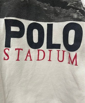 POLO RALPH LAUREN 1992 STADIUM COLLECTION POLO SHIRT RL92 L RARE VINTAGE