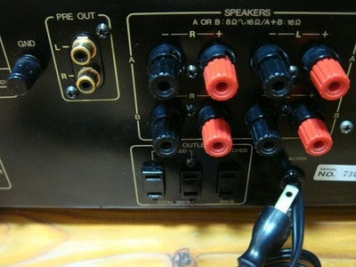 ONKYO INTEGRA A-820GTR INTEGRATED AMPLIFIER MAINTENANCE COMPLETED FROM JAPAN