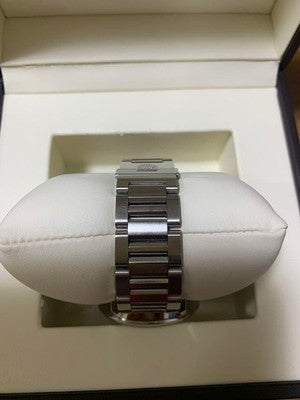 TAG HEUER CARRERA CALIBRE 5 AUTOMATIC WATCH WAR201D-1 WHITE DIAL SS/SS WITH BOX