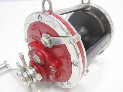 PENN 114HLW 6/0 WIDE SPOOL OCEAN FISHING TROLLING REEL MADE IN USA RED BLACK
