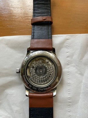 LONGINES LINDBERGH L2.617.4 AUTOMATIC WATCH L619.2 MEN SWISS VINTAGE RARE