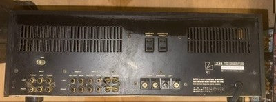 LUXMAN LX33 VACUUM TUBE INTEGRATED AMPLIFIER VINTAGE 1980 TESTED RARE JAPAN