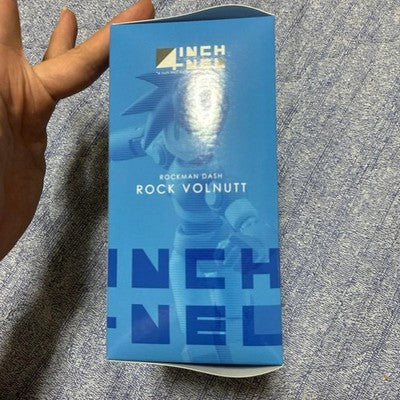 SENTINEL 4INCH-NEL ROCK VOLNUTT FIGURE ROCKMAN DASH MEGA MAN OPENED BOX