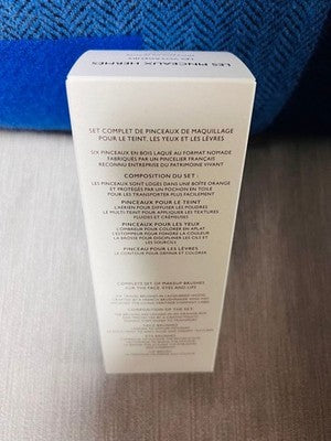 HERMES BRUSH SET LES VOYAGEURS LIMITED EDITION MAKEUP BRUSHES COLLECTION MINT