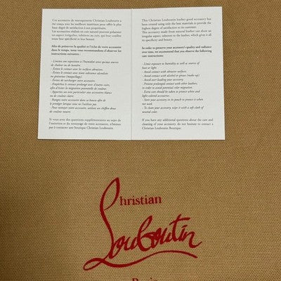 CHRISTIAN LOUBOUTIN GREEKABA EMBROIDERED TOTE BAG MULTI-COLOR LIMITED EDITION