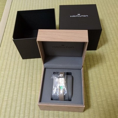 HAMILTON AMERICAN CLASSIC ARDMORE H11221514 QUARTZ SQUARE LADIES WATCH WITH BOX