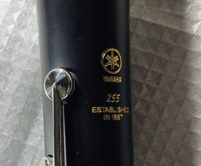 YAMAHA YCL-255 BB CLARINET WITH ORIGINAL HARD CASE FOR BEGINNERS JAPAN