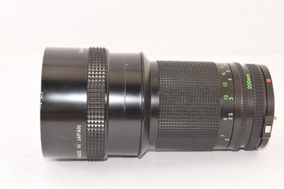 CANON NEW FD 200MM F2.8 IF LATE MODEL LARGE-APERTURE TELEPHOTO LENS AS IS