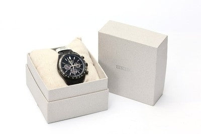 SEIKO SBPY169 SELECTION CHRONOGRAPH QUARTZ SOLAR MEN'S WRISTWATCH JAPAN MADE