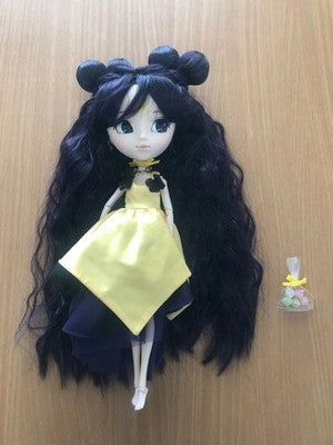 PULLIP SAILOR MOON LUNA KAGUYA PRINCESS LOVER VER. DOLL BANDAI W/BOX USED JAPAN