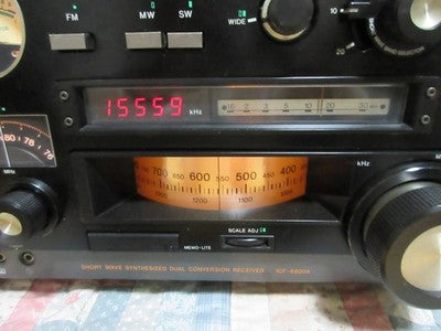 SONY ICF-6800A FM AM MULTI BAND RECEIVER FM/MW/SW 31BAND AC100V 50/60HZ 9W DC9V