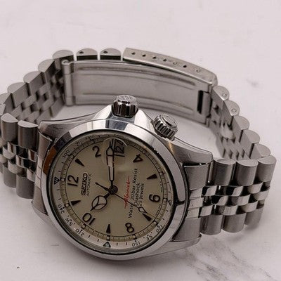 SEIKO ALPINIST 4S15-6000 AUTOMATIC WATCH ~19CM WRIST, 38MM CASE, DAILY