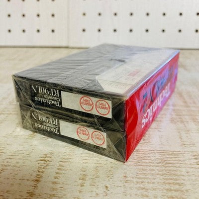 TECHNICS 90MIN CASSETTE TAPES 2 PACK X40 SET SEALED LOW NOISE RARE LOT