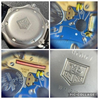 TAG HEUER WH1212 GRAY DIAL PROFESSIONAL 200M QUARTZ MEN'S WATCH (35MM)