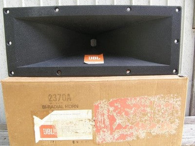 JBL 2370A HORN SPEAKERS 2 PAIRS VINTAGE SHOWA ERA USED WORKING CONDITION
