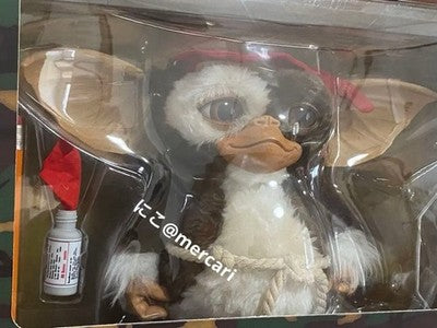 MEDICOM TOY COMBAT VER RAMBO VCD PROP SIZE PLUSH DOLL FIGURE GREMLINS GIZMO USED