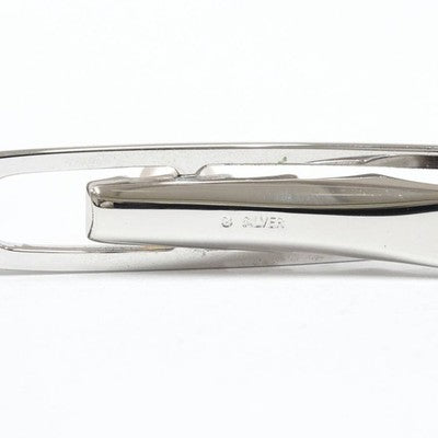 MIKIMOTO PEARL TIE BAR TIE CLIP SILVER PEARL 6MM APPROX. 7.1G EXCELLENT+++++