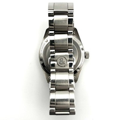 BELL & ROSS FUSION 100S MULTIFUNCTION QUARTZ DIGITAL ANALOG 38MM STEEL WATCH
