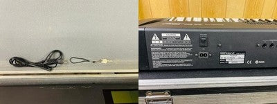 ROLAND XP-80 SYNTHESIZER 76-KEY KEYBOARD W/ HARD CASE FOR PARTS OR NOT WORKING