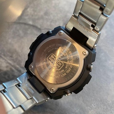 CASIO G-SHOCK GST-W310D-1A9JF G-STEEL RADIO SOLAR BLACK GOLD WATCH JDM FULL SETS