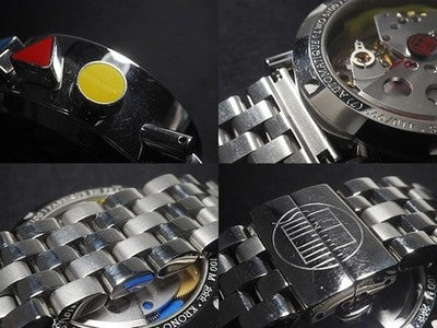 ALAIN SILBERSTEIN CHRONO BAUHAUS KB72 999 LIMITED EDITION WHITE/BLACK WATCH USED