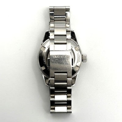 TAG HEUER CARRERA WAR2411 AUTOMATIC LADIES WATCH DATE SILVER DIAL STEEL SWISS