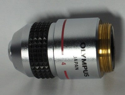 Olympus DPlan 4x 0.10 Objective Lens 160/0.17 For BH2 BHT BHS Series Excellent