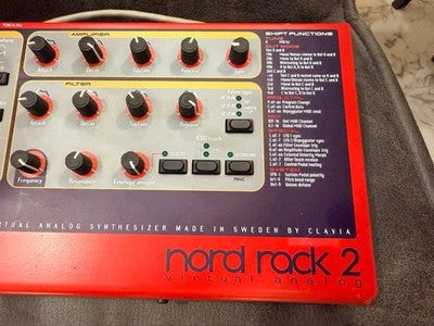 CLAVIA NORD RACK 2 VIRTUAL ANALOG SYNTHESIZER MODULE TESTED CLASSIC FROM JAPAN