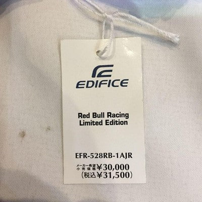 CASIO EDIFICE EFR-528RB-1AJR Red Bull Racing Limited Used From Japan