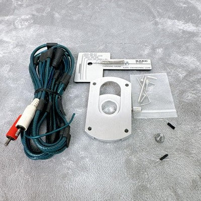 SAEC WE-317 TONEARM WITH PHONO CABLE - TESTED FOR PARTS OR NOT WORKING