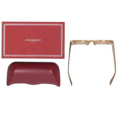 JACQUES MARIE MAGE WHISKEYCLONE JMMWC11W SQUARE EYEGLASSES 48□25 BROWN TONE