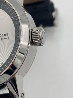 EPOS 3378 MANUAL WIND MOONPHASE POWER RESERVE DISPLAY BACK LEATHER WATCH